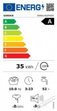 Gorenje WPNA14A3PWIFI Háztartás / Otthon / Kültér - Mosógép / szárítógép - Elöltöltős normál (60cm-ig) mosógép - 504442