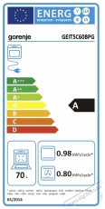 Gorenje GEIT5C60BPG Elektromos tűzhely Konyhai termékek - Sütő-főzőlap, tűzhely (szabadonálló) - Elektromos tűzhely (szabadonálló) - 400181