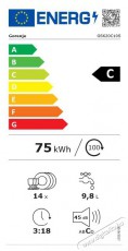 Gorenje GS620C10X (GS620C10S) Szabadonálló mosogatógép Konyhai termékek - Mosogatógép - Normál (60cm) szabadonálló mosogatógép - 386521