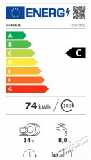 Gorenje GV672C61 Mosogatógép Konyhai termékek - Mosogatógép - Normál (60cm) beépíthető mosogatógép - 400205