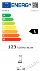 Gorenje R619EABK6 Egyajtós, alulfagyasztós hűtőszekrény Konyhai termékek - Hűtő, fagyasztó (szabadonálló) - Egyajtós hűtő - 386576