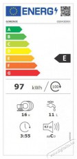 Gorenje GS643E90X Mosogatógép Konyhai termékek - Mosogatógép - Normál (60cm) szabadonálló mosogatógép - 494313