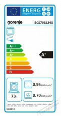 Gorenje BCS798S24X beépíthető gőzsütő Konyhai termékek - Sütő-főzőlap, tűzhely (beépíthető) - Sütő (beépíthető) - 353189