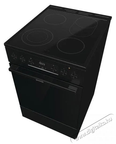 Gorenje GECS5C70BPA Konyhai term&eacute;kek - S&uuml;tő-főzőlap, tűzhely (szabadon&aacute;ll&oacute;) - Elektromos tűzhely (szabadon&aacute;ll&oacute;) - 505230