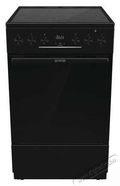 Gorenje GECS5C70BPA Konyhai term&eacute;kek - S&uuml;tő-főzőlap, tűzhely (szabadon&aacute;ll&oacute;) - Elektromos tűzhely (szabadon&aacute;ll&oacute;) - 505230