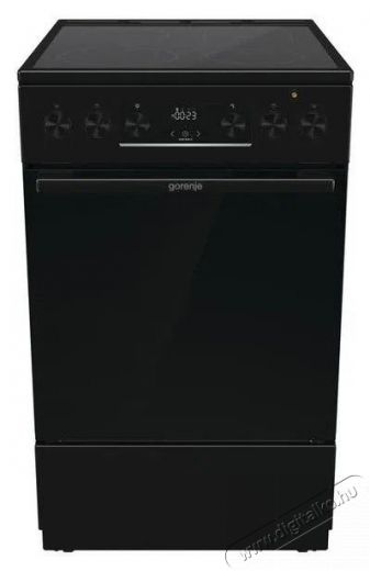 Gorenje GECS5C70BPA Konyhai term&eacute;kek - S&uuml;tő-főzőlap, tűzhely (szabadon&aacute;ll&oacute;) - Elektromos tűzhely (szabadon&aacute;ll&oacute;) - 505230