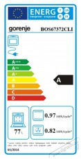 Gorenje BOS67372CLI beépíthető sütő Konyhai termékek - Sütő-főzőlap, tűzhely (beépíthető) - Sütő (beépíthető) - 374986