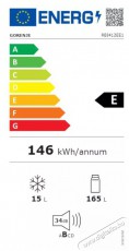 Gorenje RBI412EE1 Beépíthető Egyajtós hűtőszekrény fagyasztóval Konyhai termékek - Hűtő, fagyasztó (beépíthető) - Egyajtós hűtő - 494344