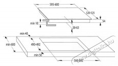 Gorenje GI621FMC FŐZŐLAP BEÉPÍTHETŐ INDUKCIÓS Konyhai termékek - Sütő-főzőlap, tűzhely (beépíthető) - Indukciós főzőlap (beépíthető) - 505371