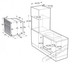 Gorenje BSAX6737E08BG Konyhai termékek - Sütő-főzőlap, tűzhely (beépíthető) - Sütő (beépíthető) - 505722