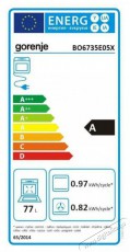 Gorenje BO6735E05X Konyhai termékek - Sütő-főzőlap, tűzhely (beépíthető) - Sütő (beépíthető) - 505720