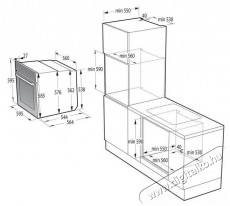 Gorenje BOP6737E02BK Konyhai term&eacute;kek - S&uuml;tő-főzőlap, tűzhely (be&eacute;p&iacute;thető) - S&uuml;tő (be&eacute;p&iacute;thető) - 505718