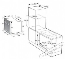 Gorenje BOS6727SYB Konyhai termékek - Sütő-főzőlap, tűzhely (beépíthető) - Sütő (beépíthető) - 505715