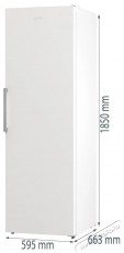 Gorenje RP619EEW5 Konyhai termékek - Hűtő, fagyasztó (szabadonálló) - Fagyasztó nélküli hűtő - 509571