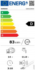 Gorenje GS642D90W Konyhai term&eacute;kek - Mosogat&oacute;g&eacute;p - Norm&aacute;l (60cm) szabadon&aacute;ll&oacute; mosogat&oacute;g&eacute;p - 515479