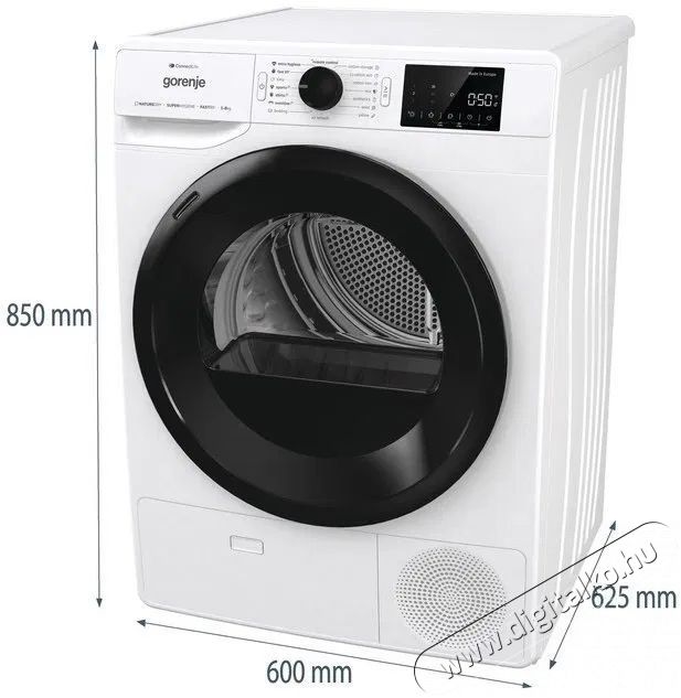 Gorenje DPNE82/GNLWIFI Sz&aacute;r&iacute;t&oacute;g&eacute;p H&aacute;ztart&aacute;s / Otthon / K&uuml;lt&eacute;r - Mos&oacute;g&eacute;p / sz&aacute;r&iacute;t&oacute;g&eacute;p - Sz&aacute;r&iacute;t&oacute;g&eacute;p - 527215