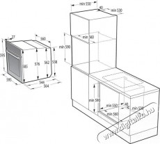 Gorenje JumpSet BO6737E02X + ECT41SC Sütő-főzőlap szett (beépíthető) Konyhai termékek - Sütő-főzőlap, tűzhely (beépíthető) - Sütő-főzőlap szett (beépíthető) - 527225