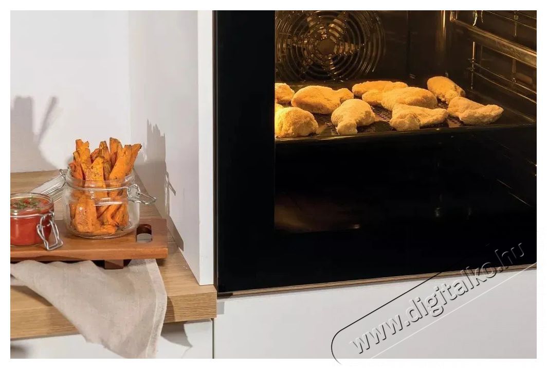 Gorenje GEIT5C60WPG Konyhai term&eacute;kek - S&uuml;tő-főzőlap, tűzhely (szabadon&aacute;ll&oacute;) - Elektromos tűzhely (szabadon&aacute;ll&oacute;) - 515458