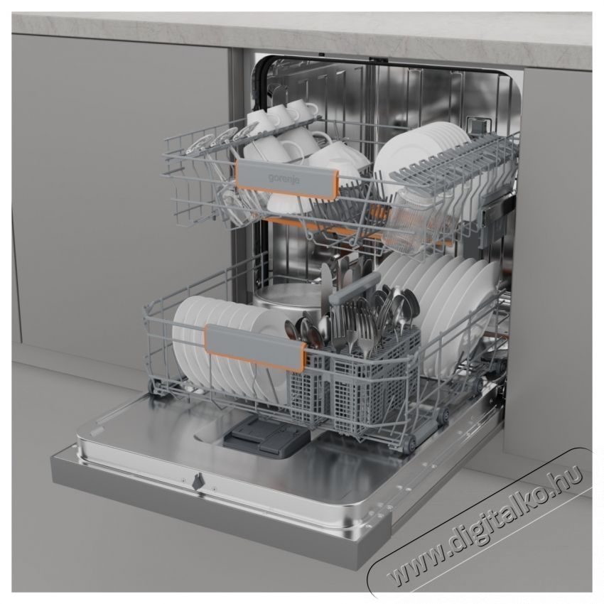 Gorenje GI672B90X be&eacute;p&iacute;thető mosogat&oacute;g&eacute;p Konyhai term&eacute;kek - Mosogat&oacute;g&eacute;p - Norm&aacute;l (60cm) be&eacute;p&iacute;thető mosogat&oacute;g&eacute;p - 502627