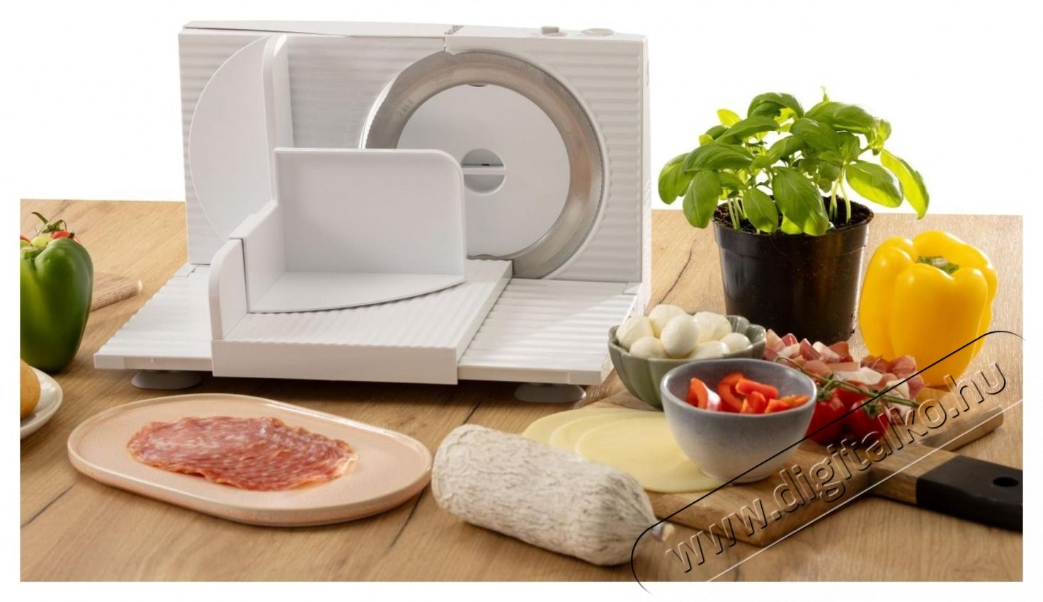 Gorenje R402W szeletelő Konyhai term&eacute;kek - Konyhai kisg&eacute;p (elők&eacute;sz&iacute;t&eacute;s / feldolgoz&aacute;s) - Szeletelő / reszelő g&eacute;p - 531661