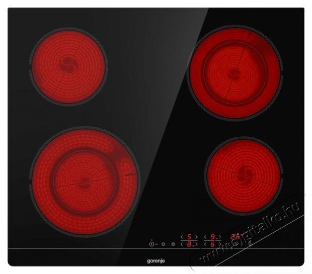 Gorenje ECT604FM be&eacute;p&iacute;thető ker&aacute;mia főzőlap Konyhai term&eacute;kek - S&uuml;tő-főzőlap, tűzhely (be&eacute;p&iacute;thető) - Indukci&oacute;s főzőlap (be&eacute;p&iacute;thető) - 531540