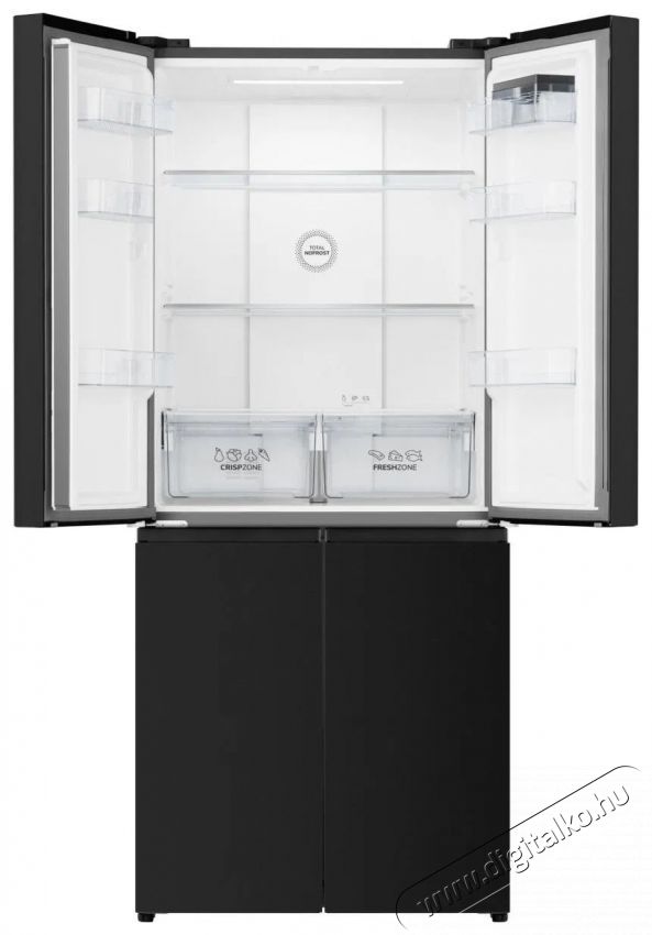 Gorenje NRM819E61BX Hűtőszekr&eacute;ny, hűtőg&eacute;p Konyhai term&eacute;kek - Hűtő, fagyaszt&oacute; (szabadon&aacute;ll&oacute;) - Amerikai t&iacute;pus&uacute; Side By Side hűtő - 531520