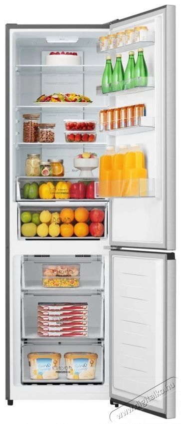 Gorenje NRK620DAXL4 Alulfagyaszt&oacute;s hűtő Konyhai term&eacute;kek - Hűtő, fagyaszt&oacute; (szabadon&aacute;ll&oacute;) - Alulfagyaszt&oacute;s kombin&aacute;lt hűtő - 532897