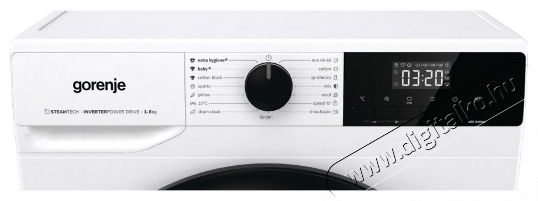Gorenje WNHA62SASEU H&aacute;ztart&aacute;s / Otthon / K&uuml;lt&eacute;r - Mos&oacute;g&eacute;p / sz&aacute;r&iacute;t&oacute;g&eacute;p - El&ouml;lt&ouml;ltős keskeny (45cm-ig) mos&oacute;g&eacute;p - 492683