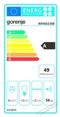 Gorenje WHI66236B be&eacute;p&iacute;thető elsz&iacute;v&oacute; Konyhai term&eacute;kek - P&aacute;raelsz&iacute;v&oacute; - Be&eacute;p&iacute;thető / kih&uacute;zhat&oacute; - 540023