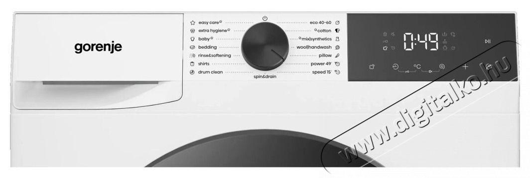 Gorenje WG2PS72A12 keskeny el&ouml;lt&ouml;ltős mos&oacute;g&eacute;p H&aacute;ztart&aacute;s / Otthon / K&uuml;lt&eacute;r - Mos&oacute;g&eacute;p / sz&aacute;r&iacute;t&oacute;g&eacute;p - El&ouml;lt&ouml;ltős keskeny (45cm-ig) mos&oacute;g&eacute;p - 540663
