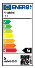 Gosund Nitebird NITEBIRD LB3 Smart Wi-Fi-s éjjeli lámpa, szín és fényerő beállítás Háztartás / Otthon / Kültér - Világítás / elektromosság - Hangulat teremtő világítás - 406027