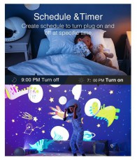 Gosund Nitebird GOSUND LB4 Smart Wi-Fi-s csillagprojektor Háztartás / Otthon / Kültér - Világítás / elektromosság - Hangulat teremtő világítás - 457589
