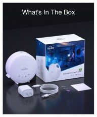Gosund Nitebird GOSUND LB4 Smart Wi-Fi-s csillagprojektor Háztartás / Otthon / Kültér - Világítás / elektromosság - Hangulat teremtő világítás - 457589