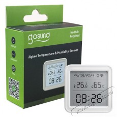Gosund Temperature and Humidity Sensor with backlight, Zigbee Háztartás / Otthon / Kültér - Lakásfelszerelés - Hőmérő / barométer - 519452