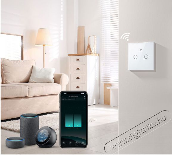 Gosund Smart Switch SW12 Háztartás / Otthon / Kültér - Okos otthon - Kiegészítő - 522869