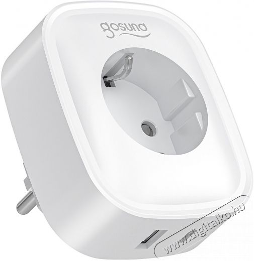 Gosund WiFi Smart Socket with 2 USB, 20 W (Fast Charging) Háztartás / Otthon / Kültér - Okos otthon - Okos konnektor - 522871
