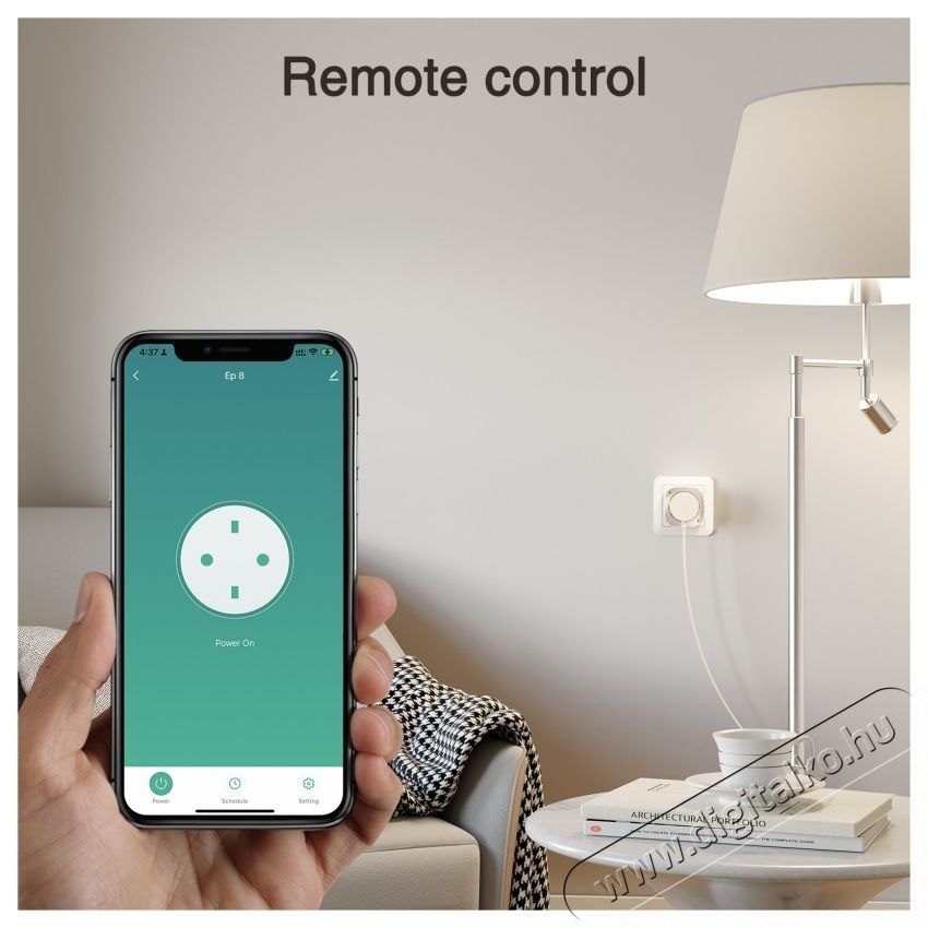 Gosund Smart Plug EP8 H&aacute;ztart&aacute;s / Otthon / K&uuml;lt&eacute;r - Okos otthon - Okos konnektor - 522867