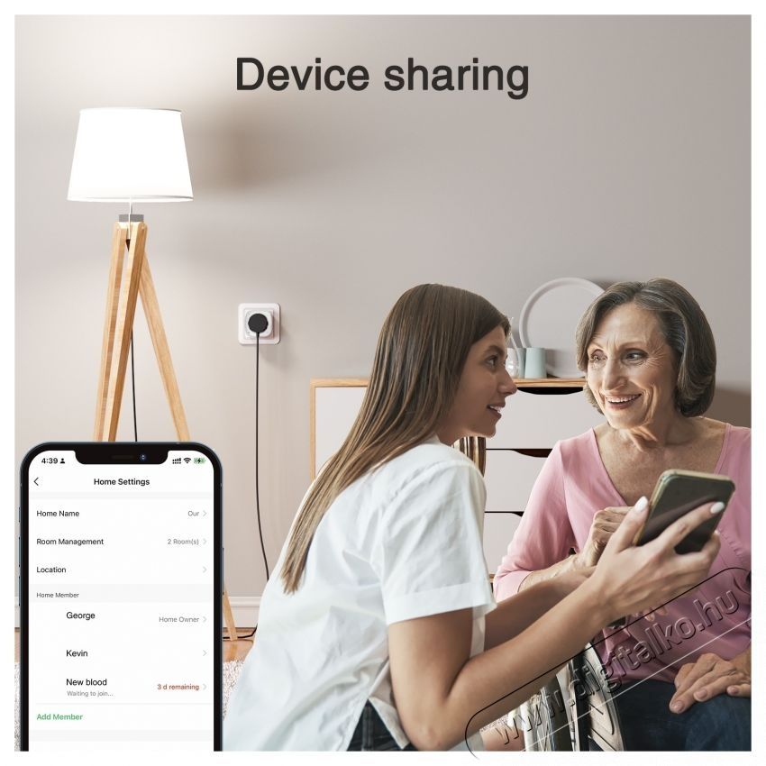 Gosund Smart Plug EP8 H&aacute;ztart&aacute;s / Otthon / K&uuml;lt&eacute;r - Okos otthon - Okos konnektor - 522867