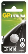 GP Batteries GP CR1616 lítium gombelem 1db/bliszter Akkuk és töltők - Elem - 406663