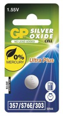 GP Batteries GP SR1154 (357/S76E/SR44) ezüst-oxid gombelem 1db/bliszter Akkuk és töltők - Elem - 407936