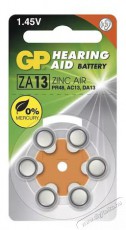 GP Batteries GP Hearing Aid ZA13 (7000ZD, PR48) Cink-levegő hallókészülék elem 6db/bliszter Akkuk és töltők - Elem - 464729