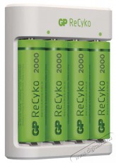 GP Batteries GP Eco E411 Akkutöltő + 4×AA GP ReCyko 2000 Akkuk és töltők - Li-ion akkumulátor és töltő (utángyártott) - Töltő - 416719