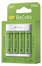 GP Batteries GP Eco E411 Akkutöltő + 4×AA GP ReCyko 2000 Akkuk és töltők - Li-ion akkumulátor és töltő (utángyártott) - Töltő - 416719
