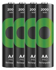 GP Batteries GP ReCyko Pro NiMH Akkumulátor HR6 (AA) 4db Akkuk és töltők - Elem méretű akku és töltő - Akku - 507324