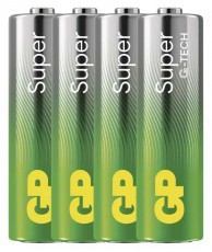 GP Batteries GP Super alkáli elem AA 4db Akkuk és töltők - Elem - 507148