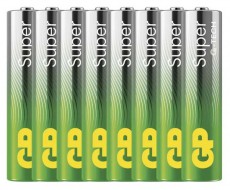 GP Batteries GP Super alkáli elem AAA 8db Akkuk és töltők - Elem - 507146