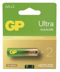 GP Batteries GP B02212 Ultra alkáli elem AA (LR6) 2db/bliszter Akkuk és töltők - Elem - 508400