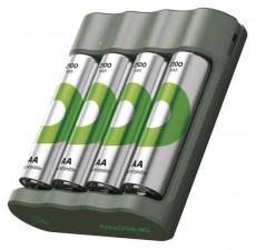 GP Batteries GP B50444 Eco E441+ 4xAA ReCyko 2100mAh akkumulátor töltő Fényképezőgép / kamera - Sport kamera tartozékok - Akkumulátor / töltő - 508402
