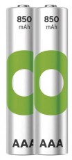 GP Batteries GP ReCyko NiMH Akkumulátor HR03 (AAA) 850mAh 2db Akkuk és töltők - Li-ion akkumulátor és töltő (gyári) - Akku - 508817