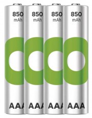 GP Batteries GP ReCyko NiMH Akkumulátor HR03 (AAA) 850mAh 4db Akkuk és töltők - Li-ion akkumulátor és töltő (gyári) - Akku - 508818